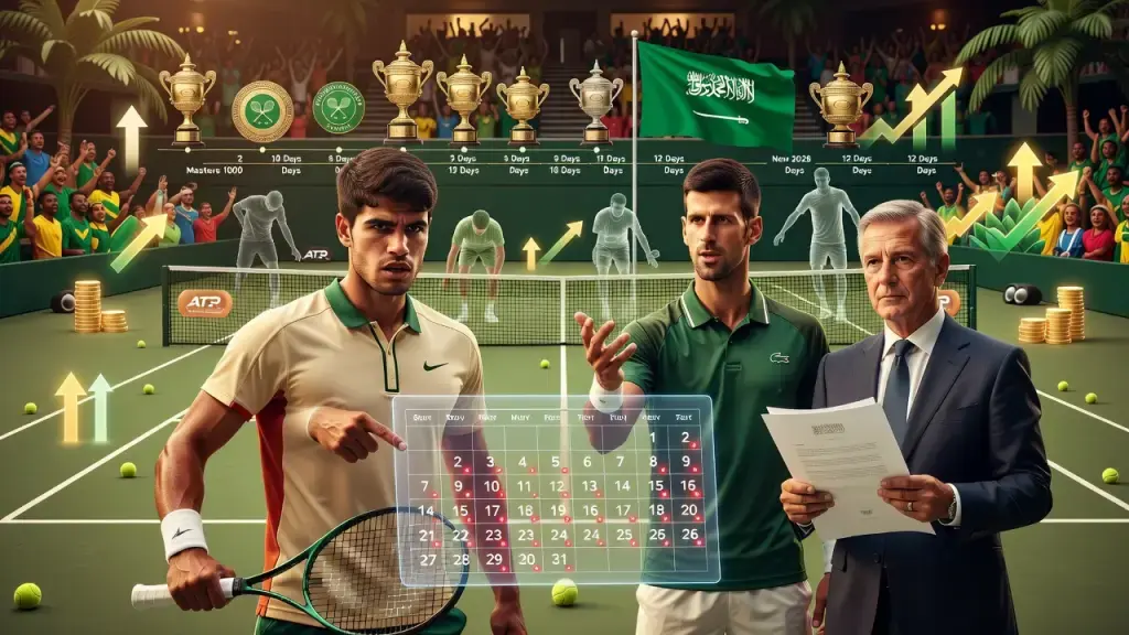 ATP Propõe Reforma no Calendário Após Pressão de Alcaraz